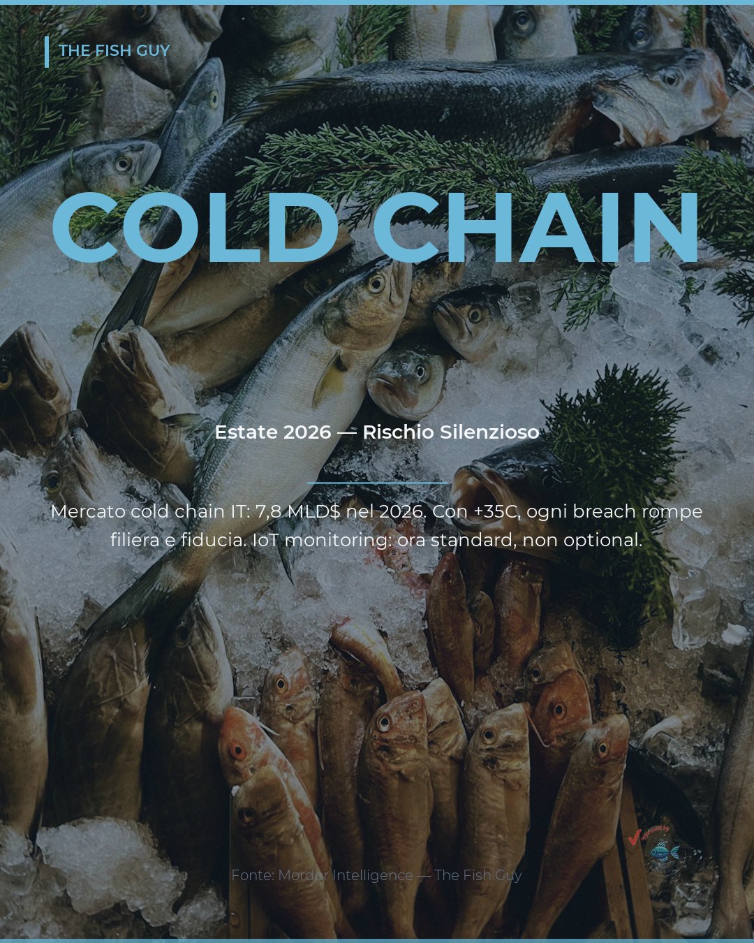Cold Chain Estate: il Rischio Invisibile nella Filiera Ittica