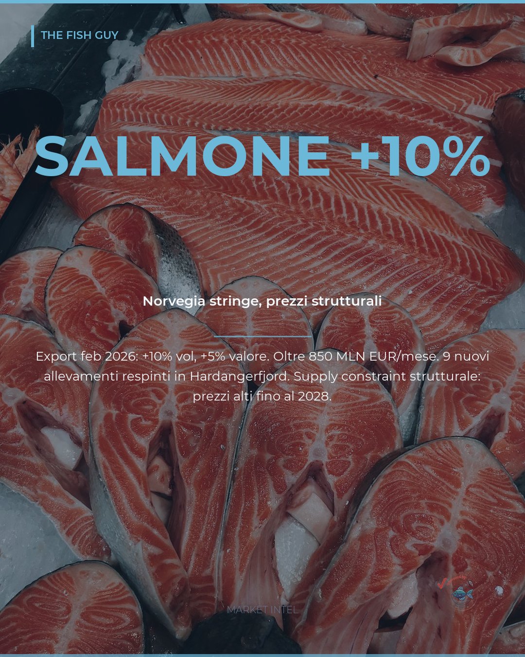 Salmone norvegese: prezzi strutturali alti, è ora di diversificare