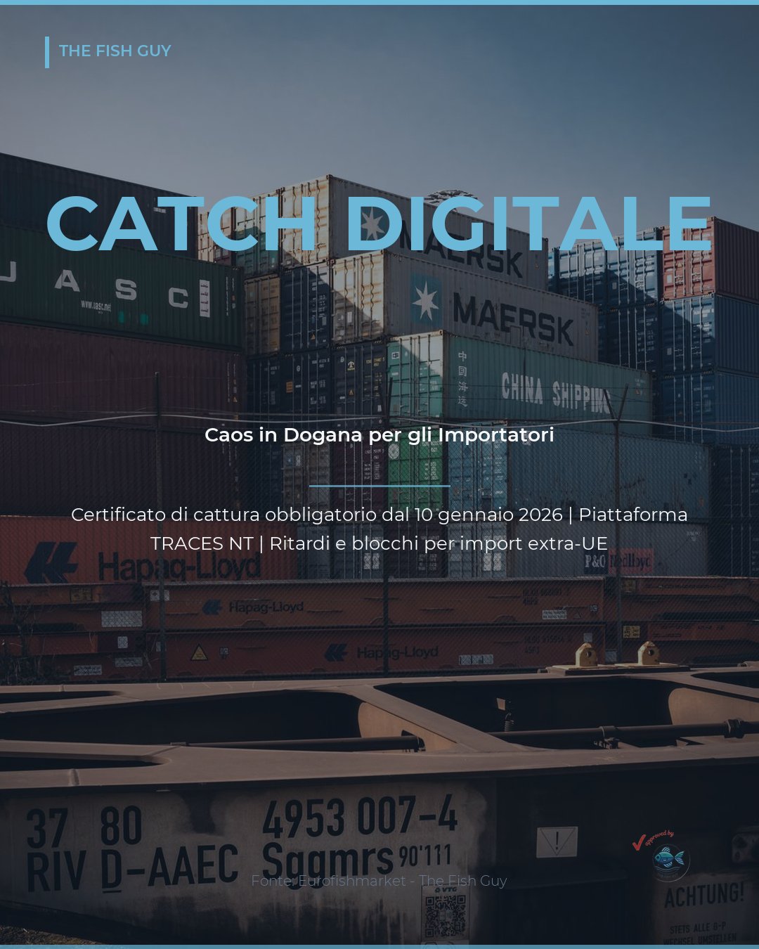 CATCH Digitale: la Nuova Burocrazia che Blocca l'Import Ittico