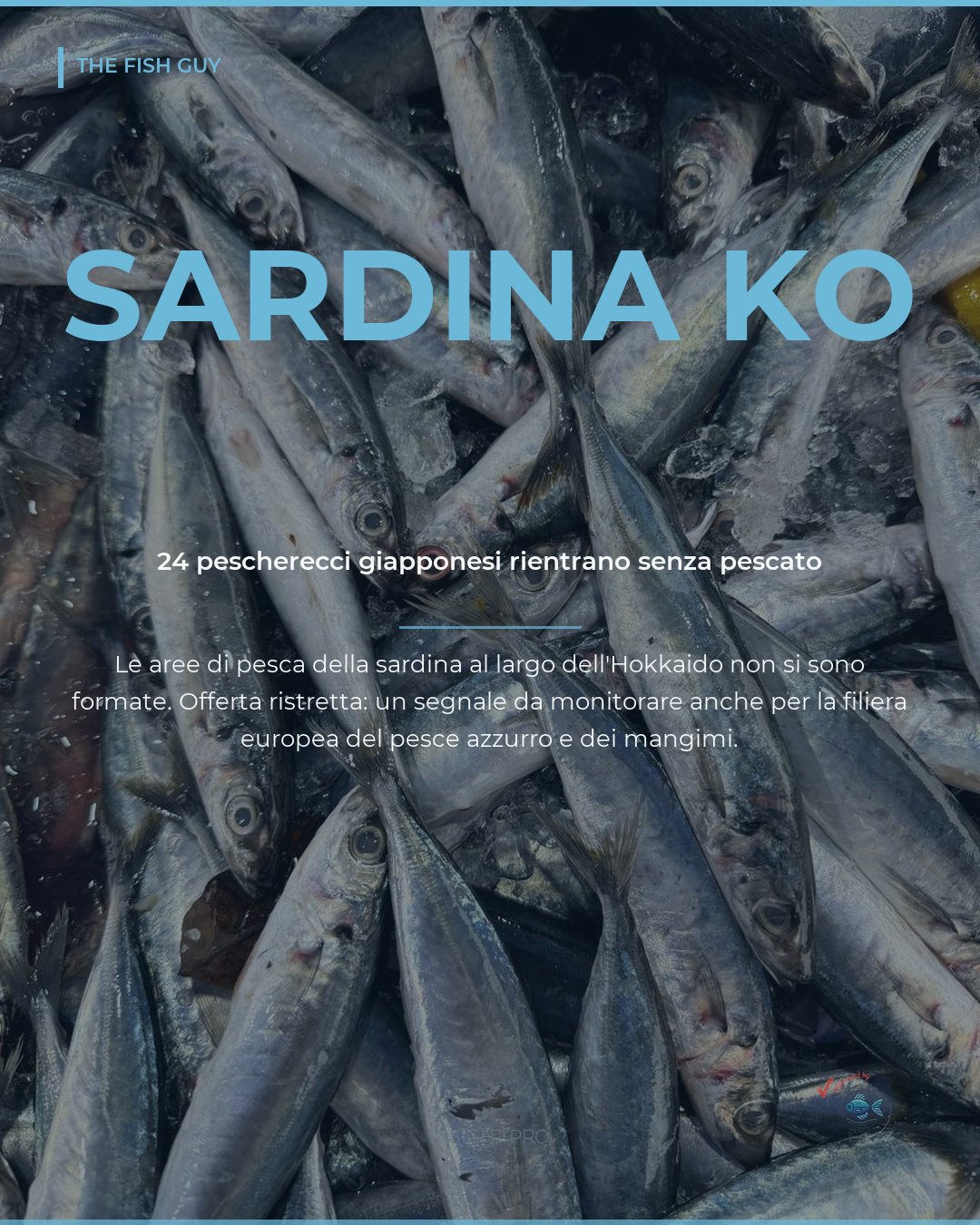 Sardina del Pacifico introvabile in Giappone: segnale globale