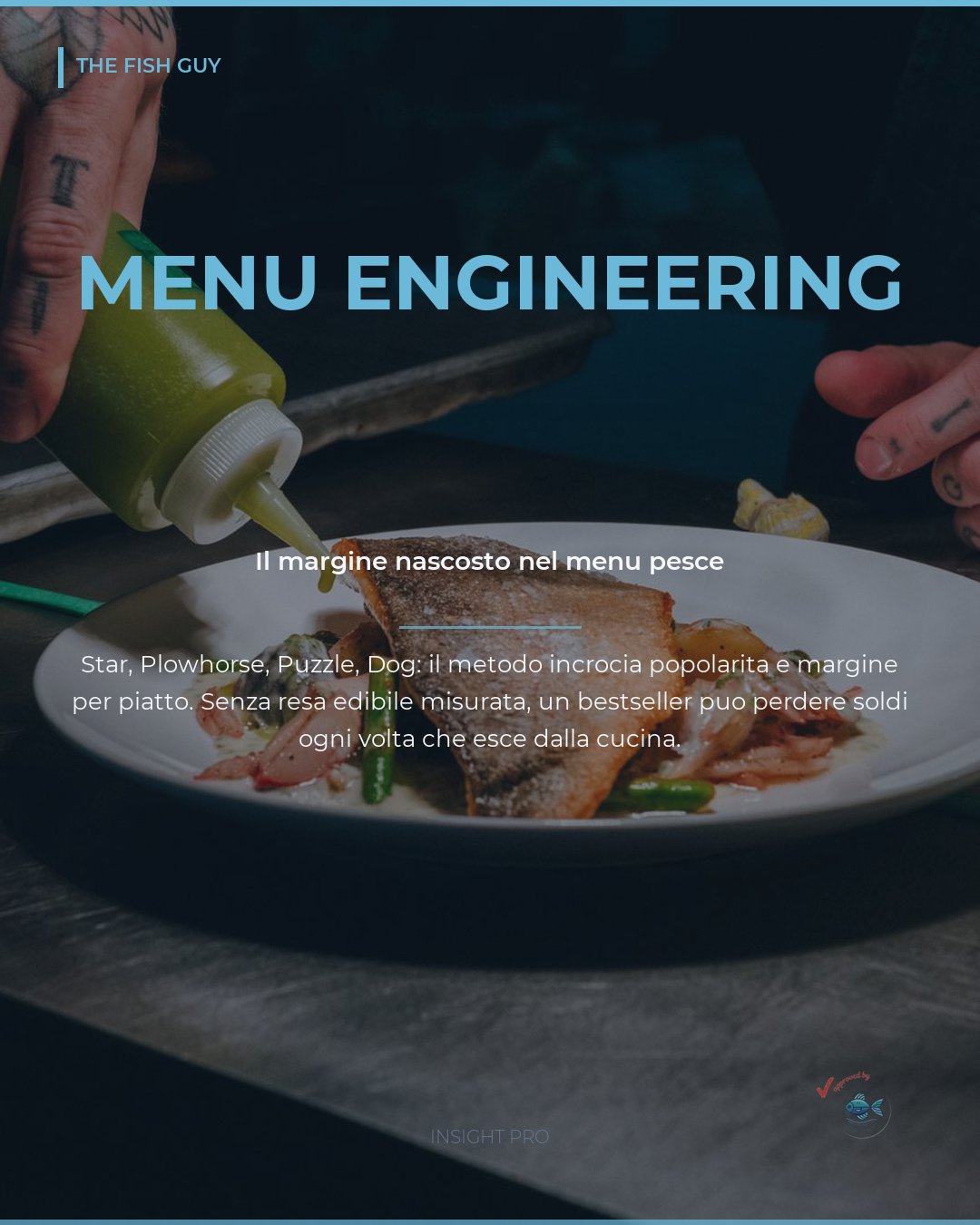 Menu Engineering: il margine nascosto nel menu di pesce