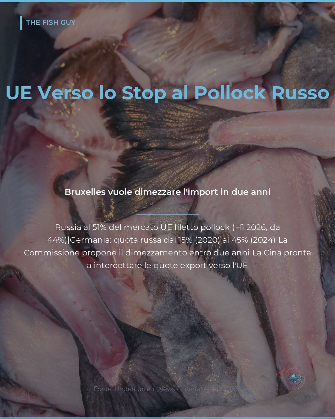 UE Verso il Dimezzamento dell'Import di Pollock Russo