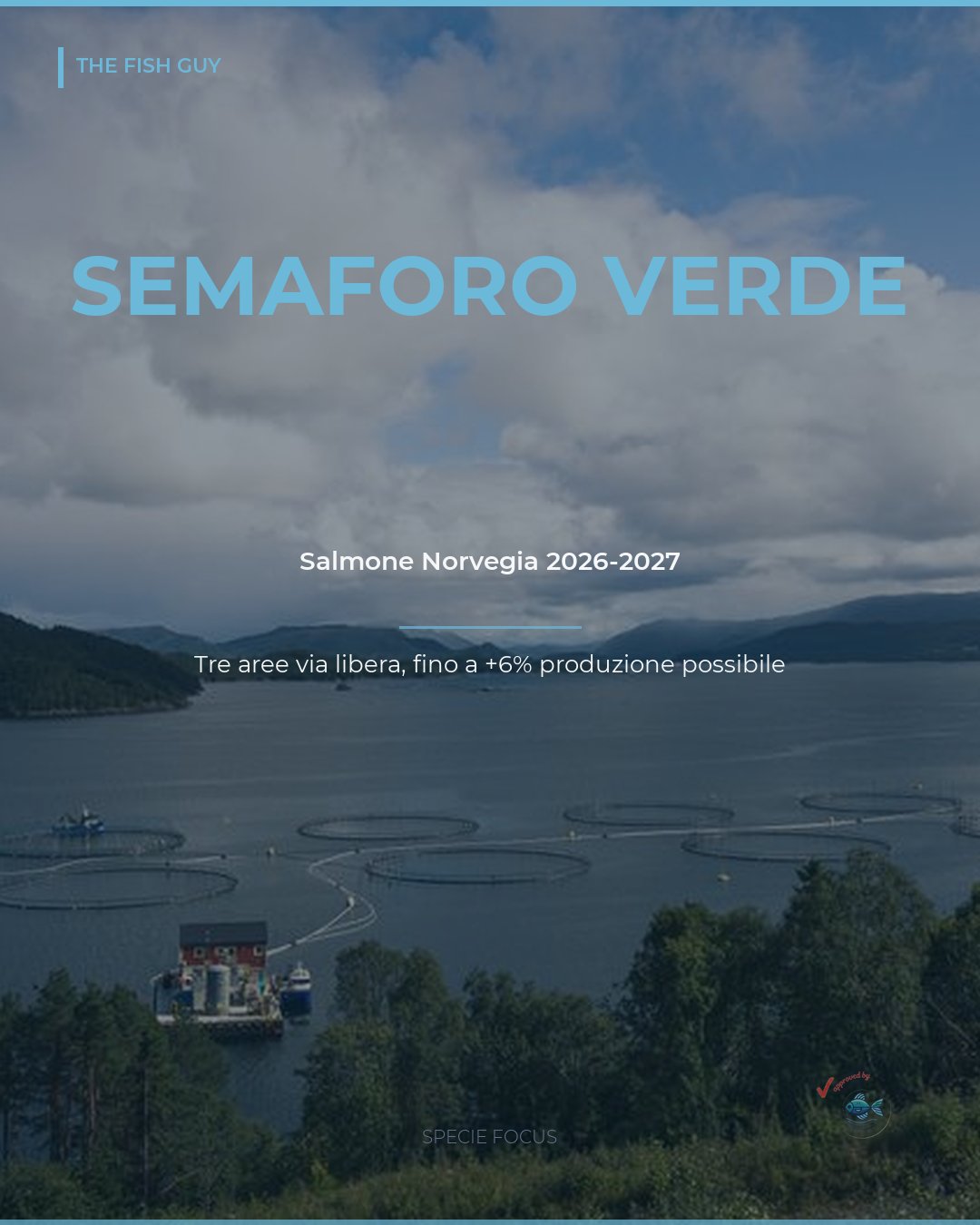 Salmone Norvegia: il sistema semaforo 2026-2027 apre a tre nuove aree verdi