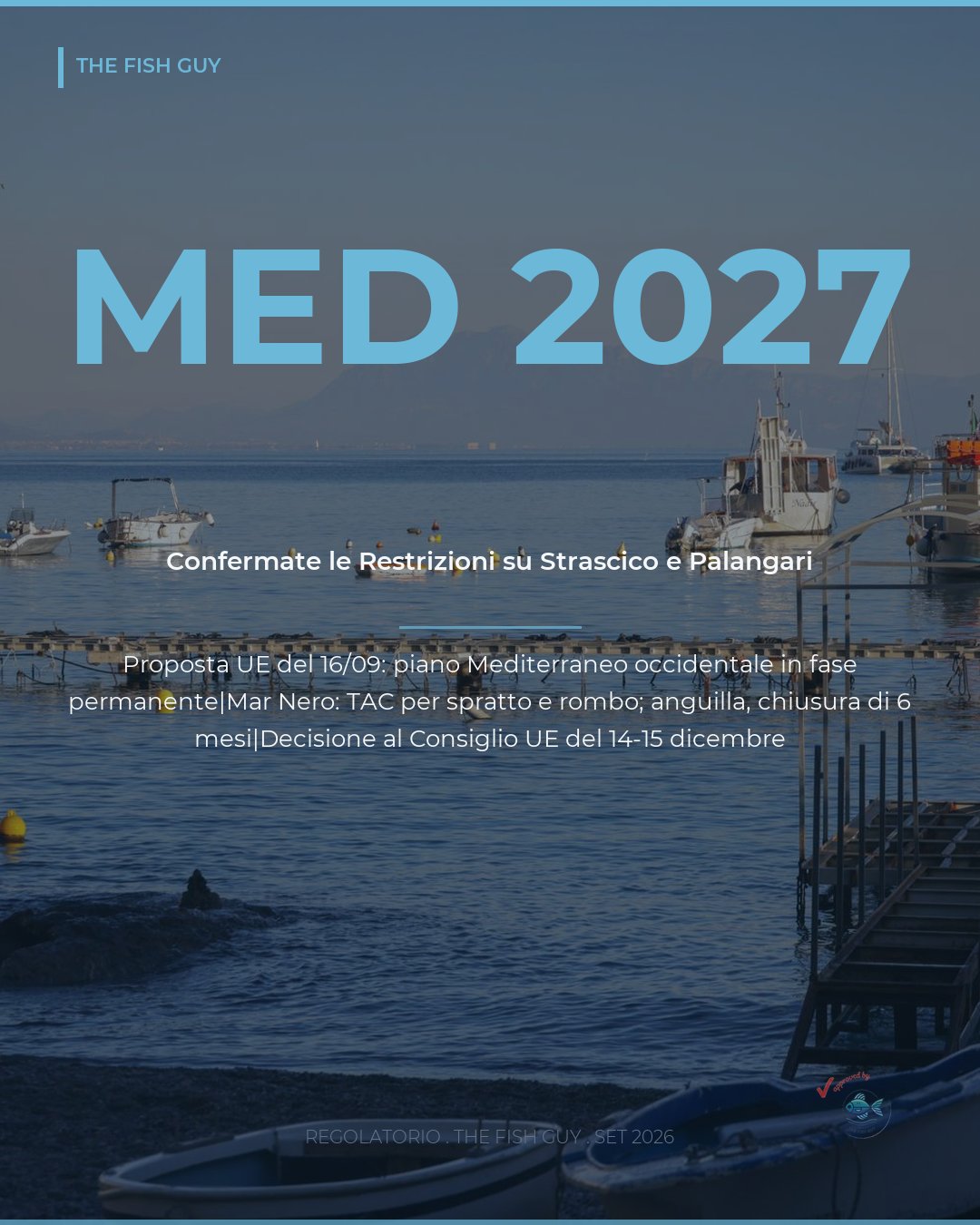 UE, opportunità di pesca 2027 in Mediterraneo e Mar Nero