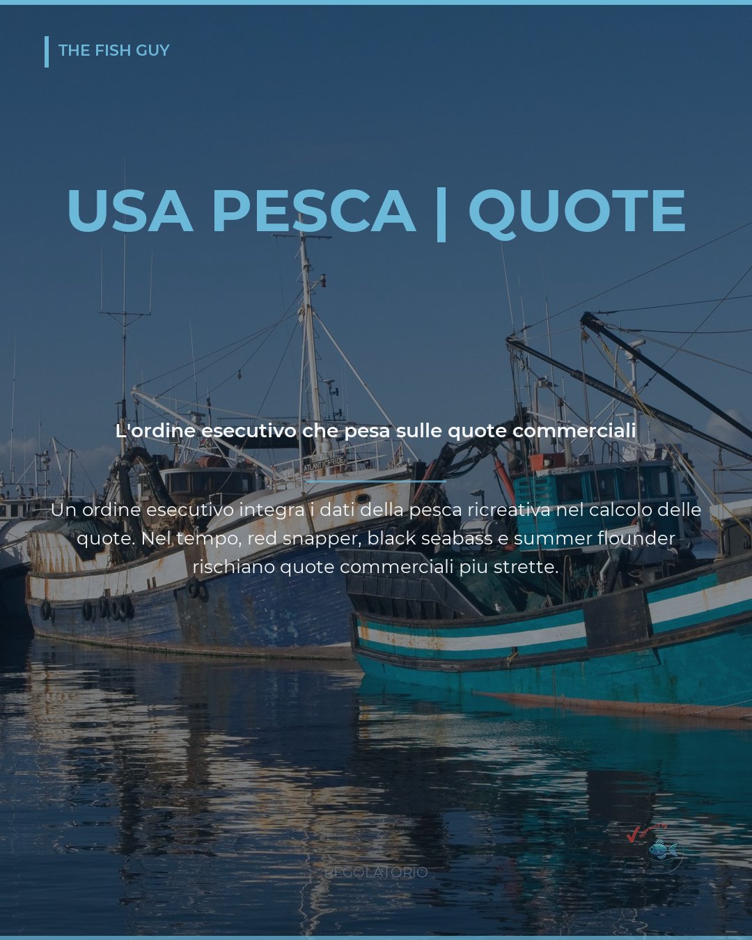 USA: un ordine esecutivo fa pesare la pesca ricreativa sulle quote commerciali