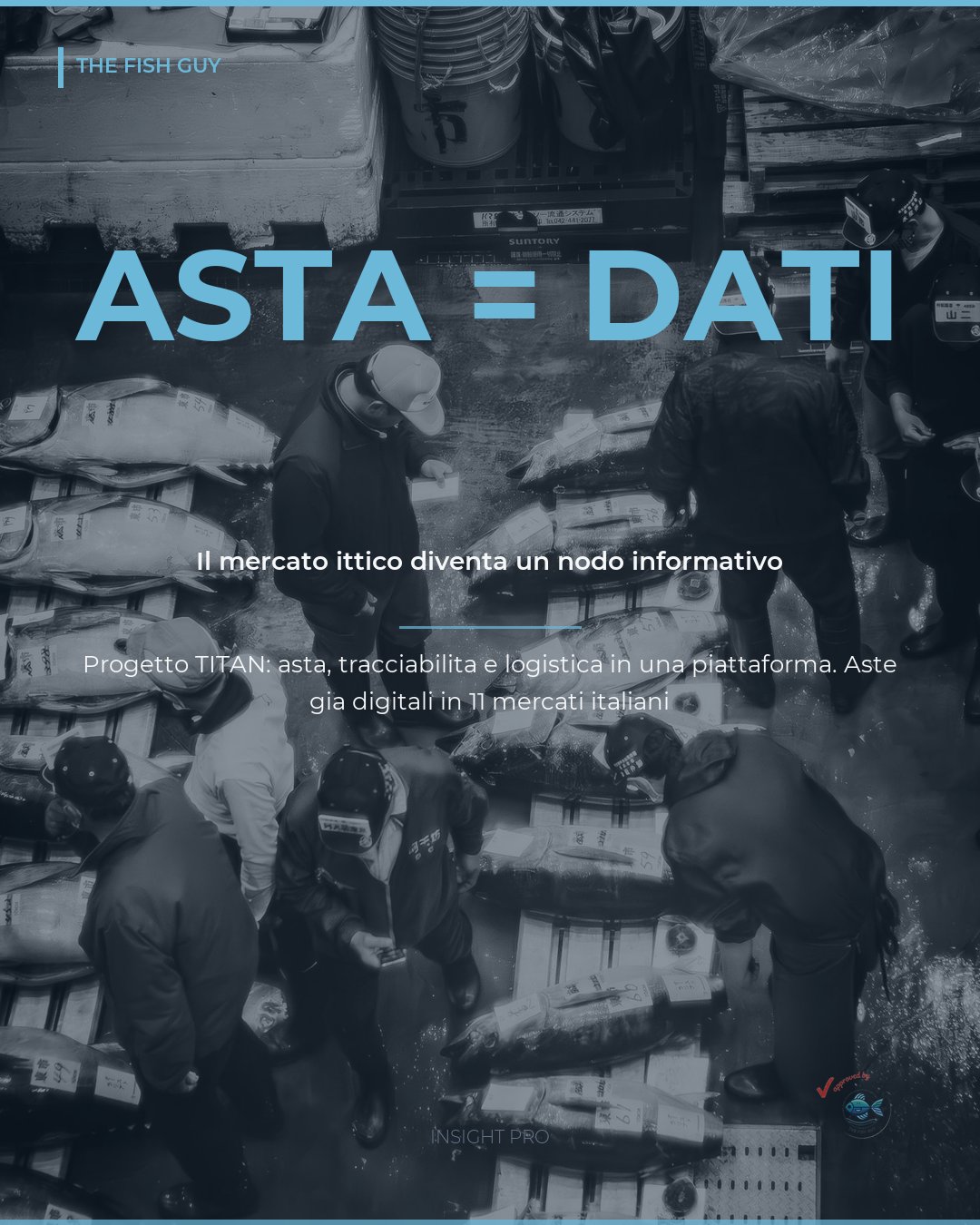Mercati ittici: l'asta diventa un nodo di dati