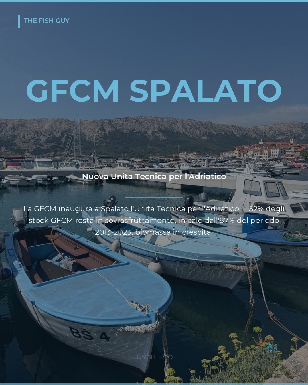 GFCM: nuova Unità Tecnica a Spalato per la gestione scientifica dell'Adriatico