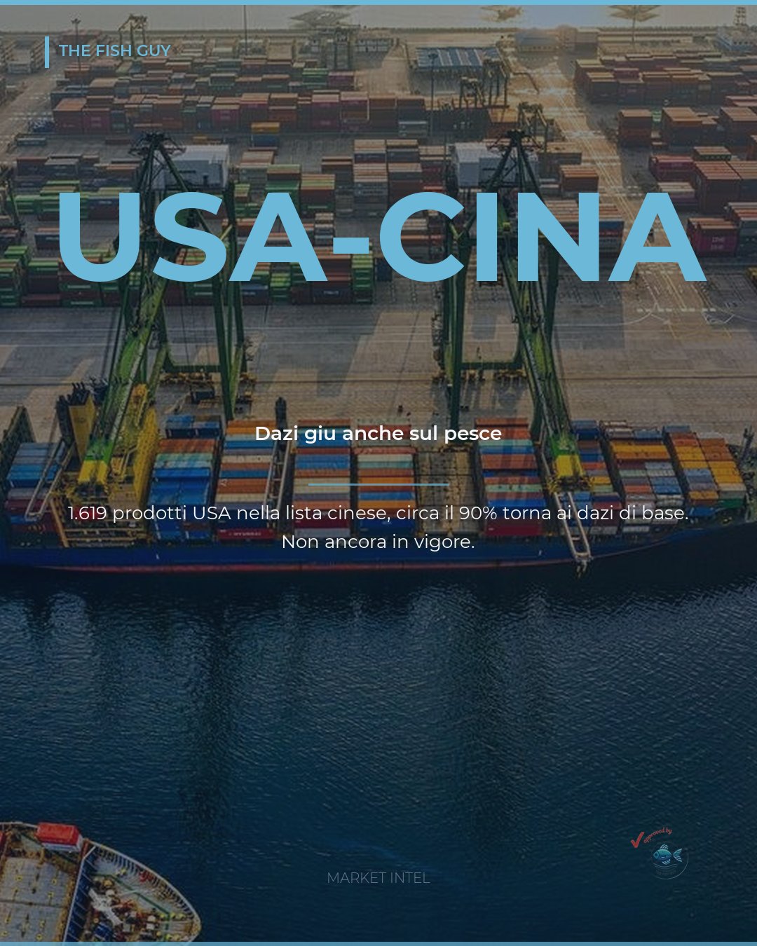 USA-Cina, dazi in calo anche sul pesce americano