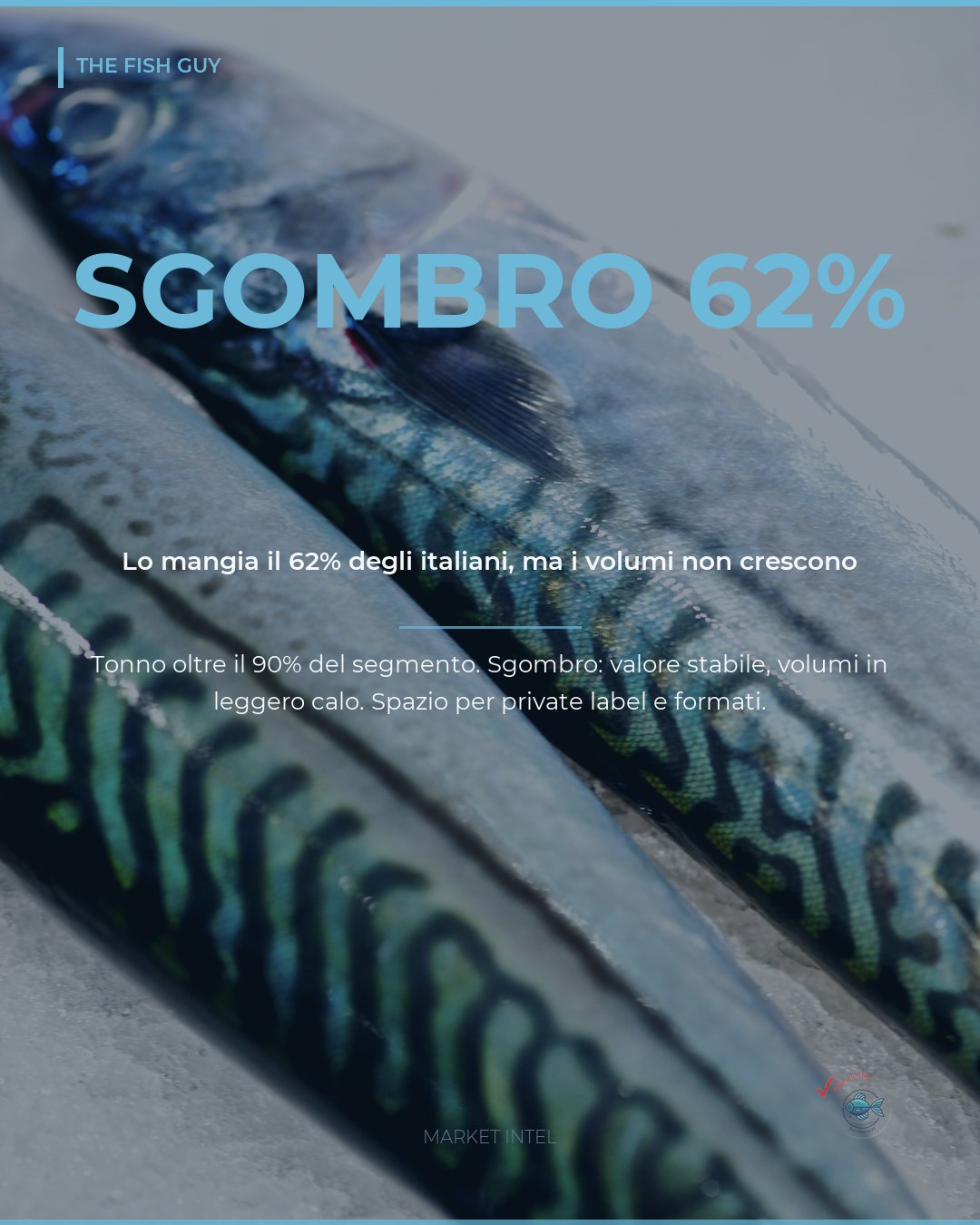 Sgombro in scatola: lo mangia il 62% degli italiani, i volumi no