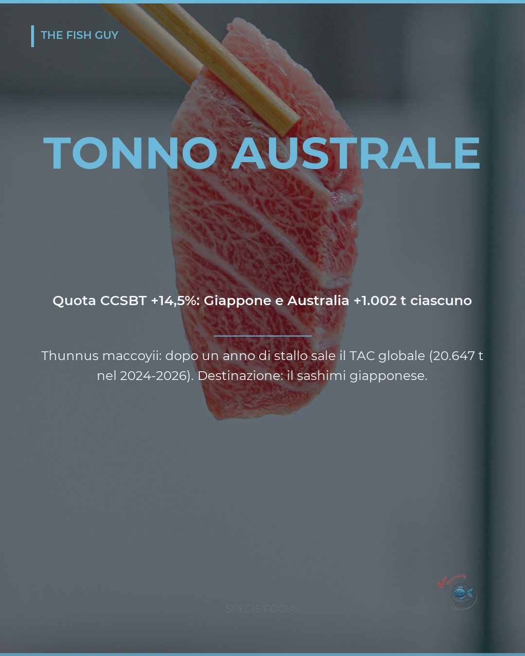 Tonno australe: la CCSBT alza la quota del 14,5%